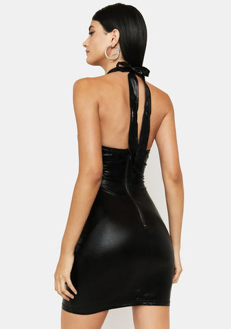 Pitch Dark Way To Celebrate Mini Dress