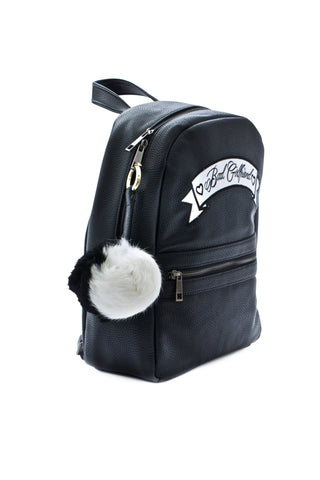 Opposites Attract Fluffy Pom Keychain