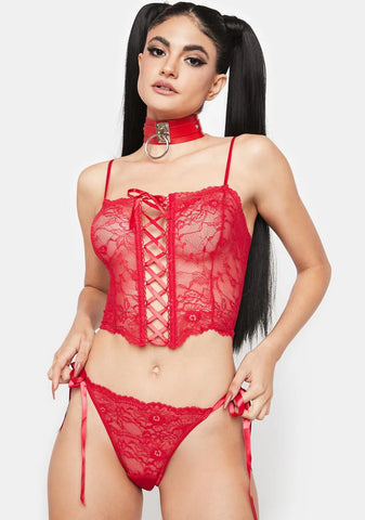 Stay Overnight Lingerie Set