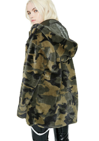 Into The Wild Camo Hoodie