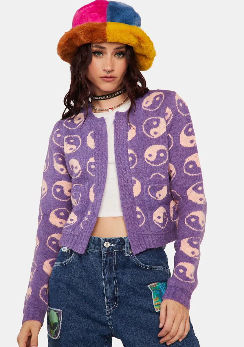 Finding Balance Open Front Cardigan