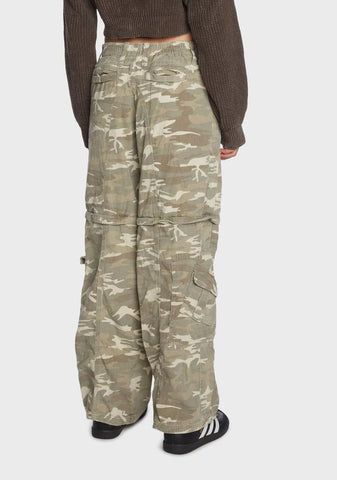 Zip Off Y2K Cargo Pants