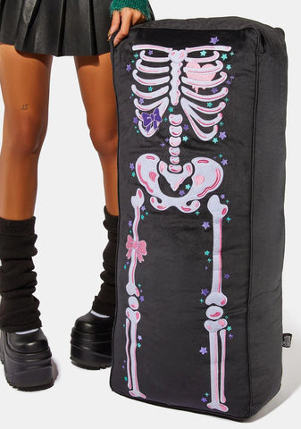 Rattle My Bones Body Pillow