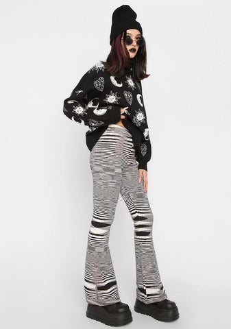 Space Dye Knit Pants