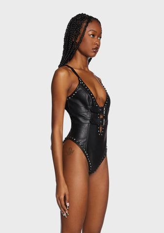 Highest Vibration Studded Bodysuit