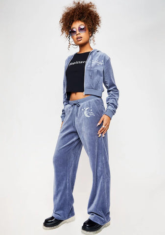 Strike A Balance Velour Track Pants
