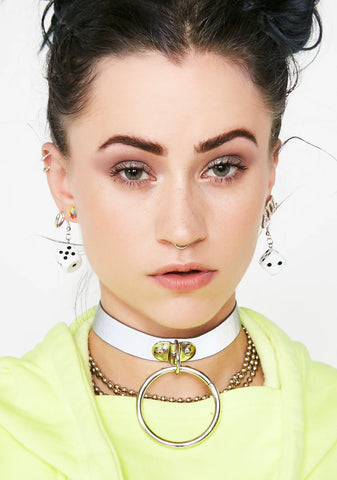 Look At Me Now Reflective Choker