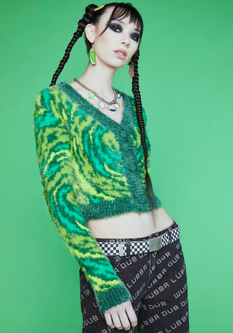 Warped Universe Fuzzy Sweater