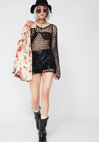 Run Wild Crochet Tunic