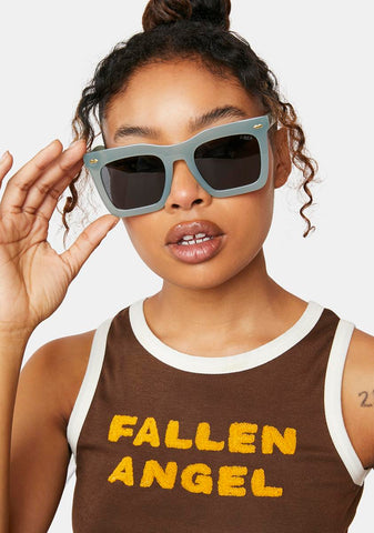 Maverick Sage Oversized Sunglasses