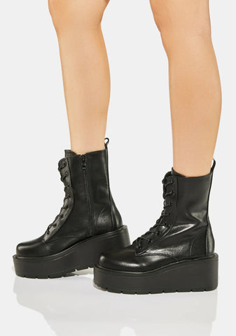 Talos Platform Combat Boots