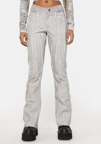 Compression Raw Edge Pants