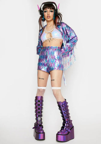 Made To Dream Sequin Shorts