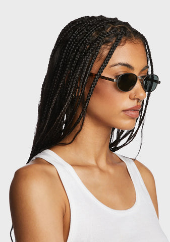 Titania Oval Sunglasses