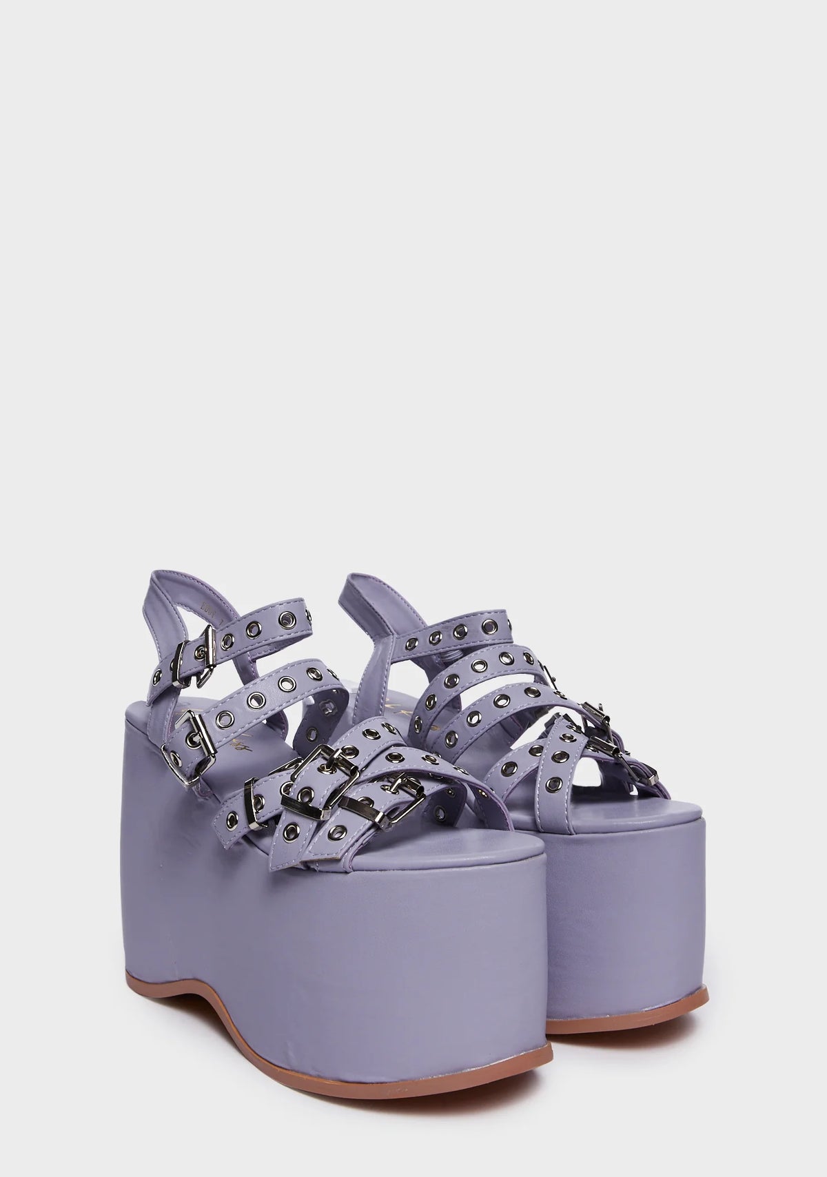 Too Good Wedge Heels - Purple