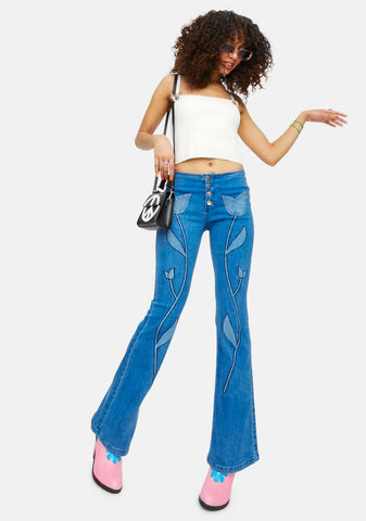 Butterfly Secrets Ribbed Knit Tank Top