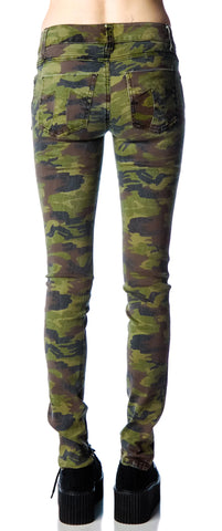 Camo Skinny Jeans