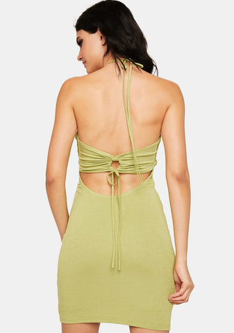 Leaf Break Down My Walls Mini Dress