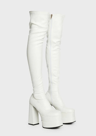 What A Dream Knee High Boots