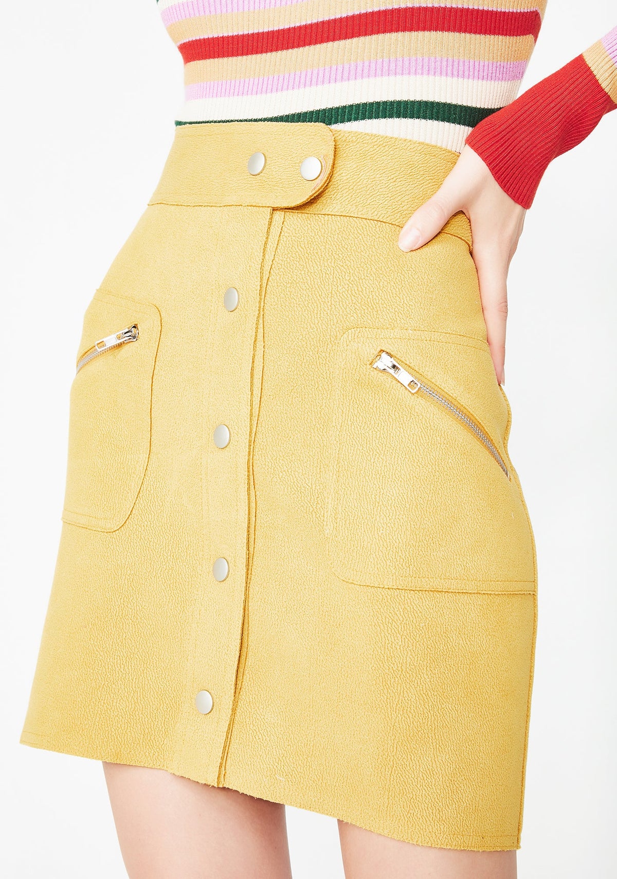 The Flip Side Mini Skirt