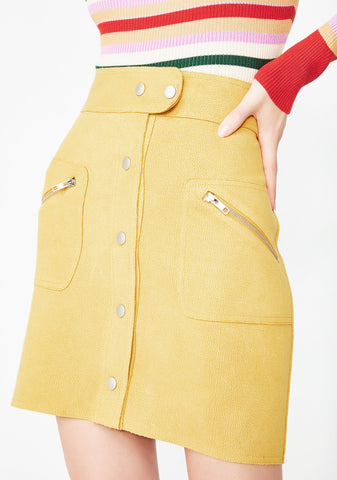 The Flip Side Mini Skirt