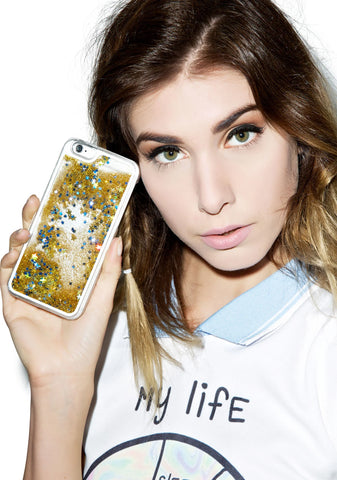 Shooting Star Glitterfalls iPhone Case