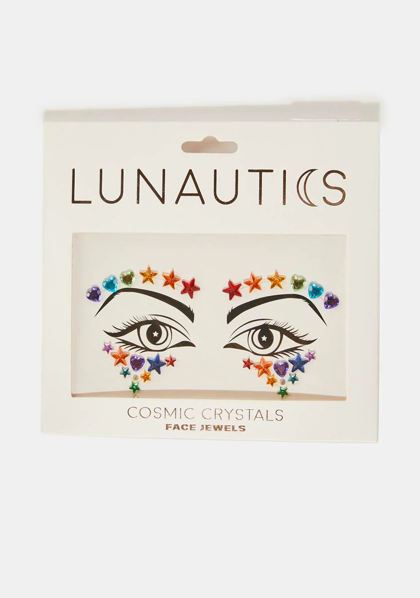 Rainbow Warrior Iridescent Face Jewels