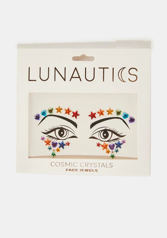 Rainbow Warrior Iridescent Face Jewels