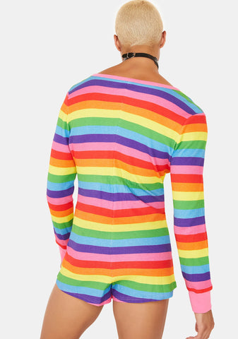 Slay The Day Long Sleeve Romper