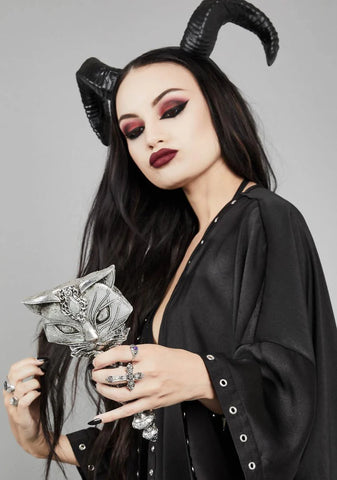 Sacred Cat Hand Mirror