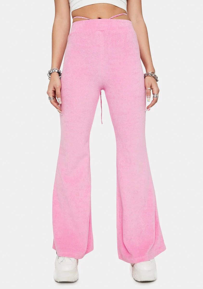 Candy Terry V-String Pants
