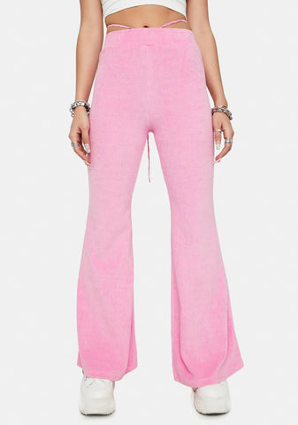Candy Terry V-String Pants