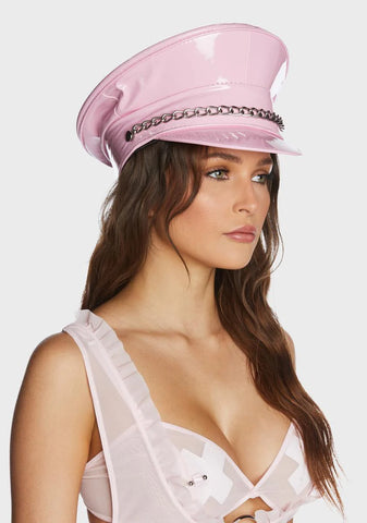 Chain Strap Captain Hat