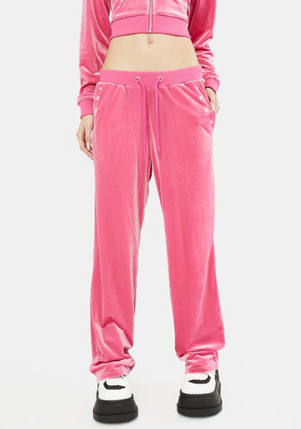 Alluring Aquarius Velour Track Pants