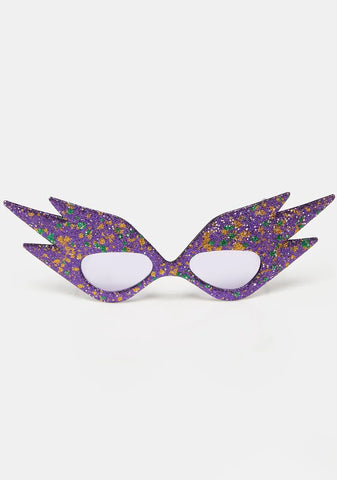 Ziggy Glitter Sunglasses