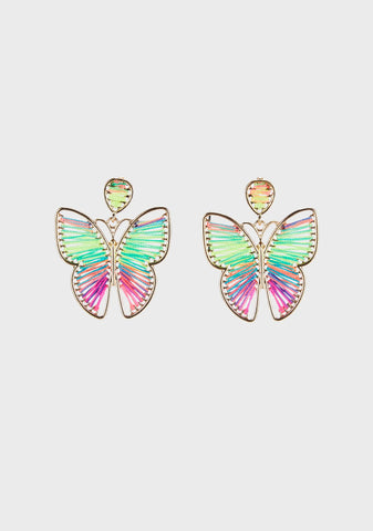 Mesmerizing Visions Drop Earrings