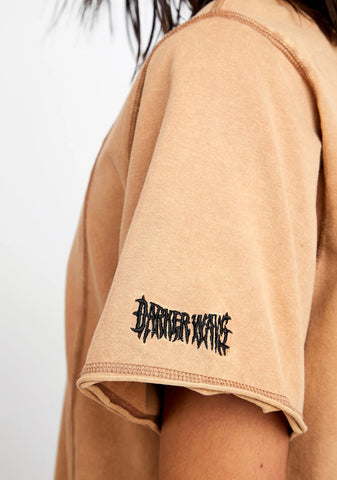 Atmosphere Unisex Washed Cotton Longline Tee