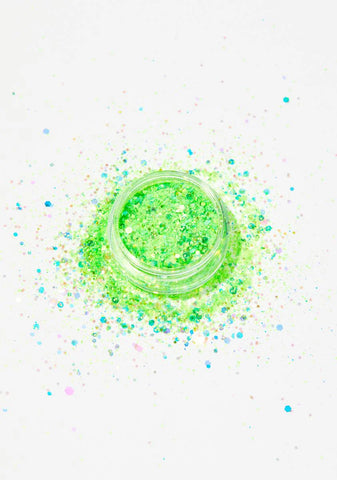 Slime Moon Dust UV Reactive Glitter