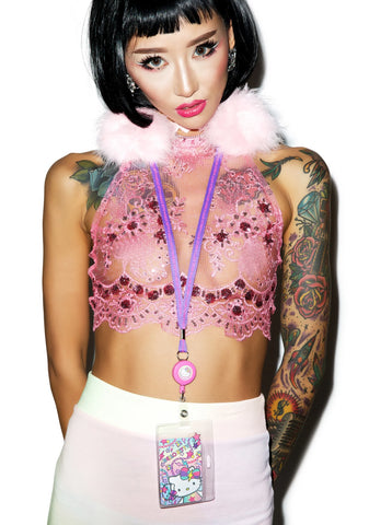 Pastel Pop Hello Kitty Key Leash