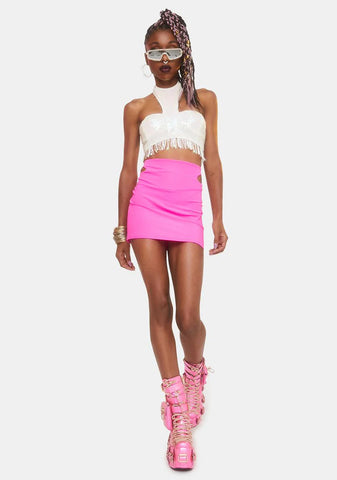 Solar Flair Sequin Bustier Top