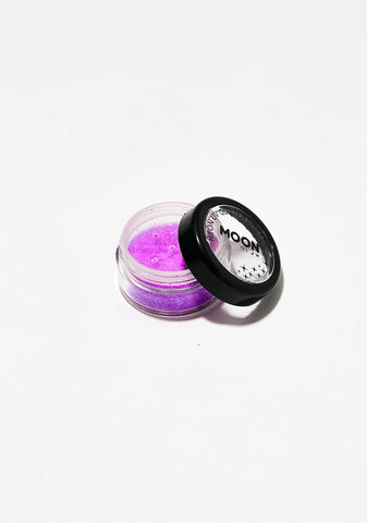 Neon Purple UV Glitter Shaker