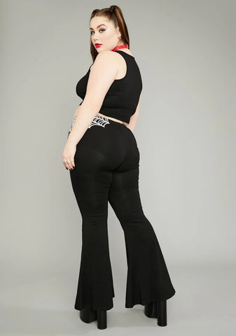 Tangled Web Of Secrets Yoga Pants