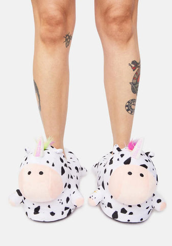 Unicow Light Up Slippers