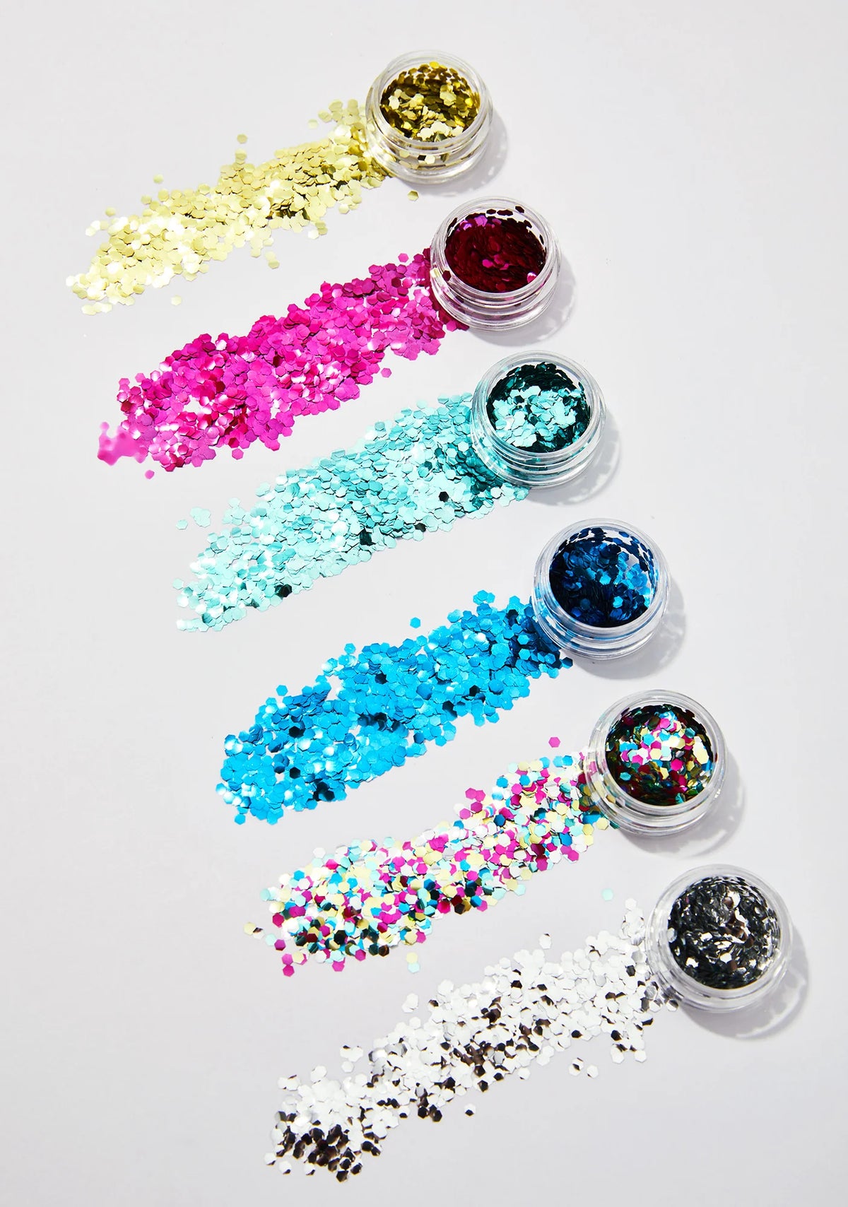 Tropical Cosmetic Face Glitter Set