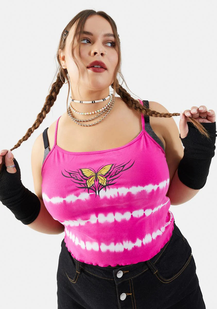 Plus Aerial Ace Butterfly Tank Top