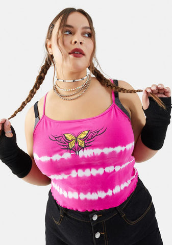 Plus Aerial Ace Butterfly Tank Top