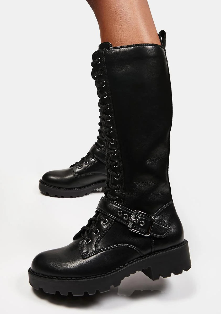 Safia Knee High Boots