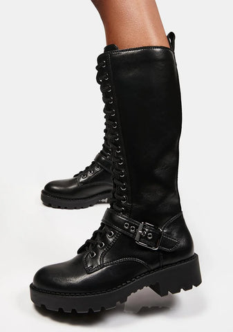 Safia Knee High Boots