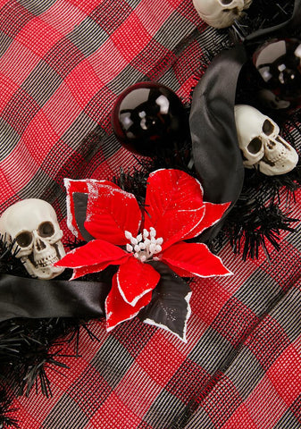 Silent Night Skull Garland
