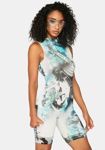 In My Memory Mesh Romper